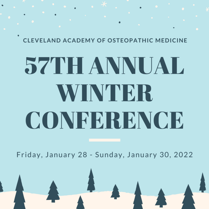 CAOM's 57th Winter Conference 2022 | 24 Category 1-A AOA CME