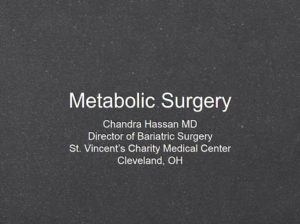 Metabolic Surgery