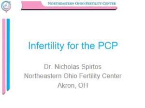 Infertility for The PCP