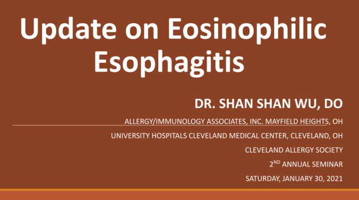 Update on Eosinophilic Esophagitis